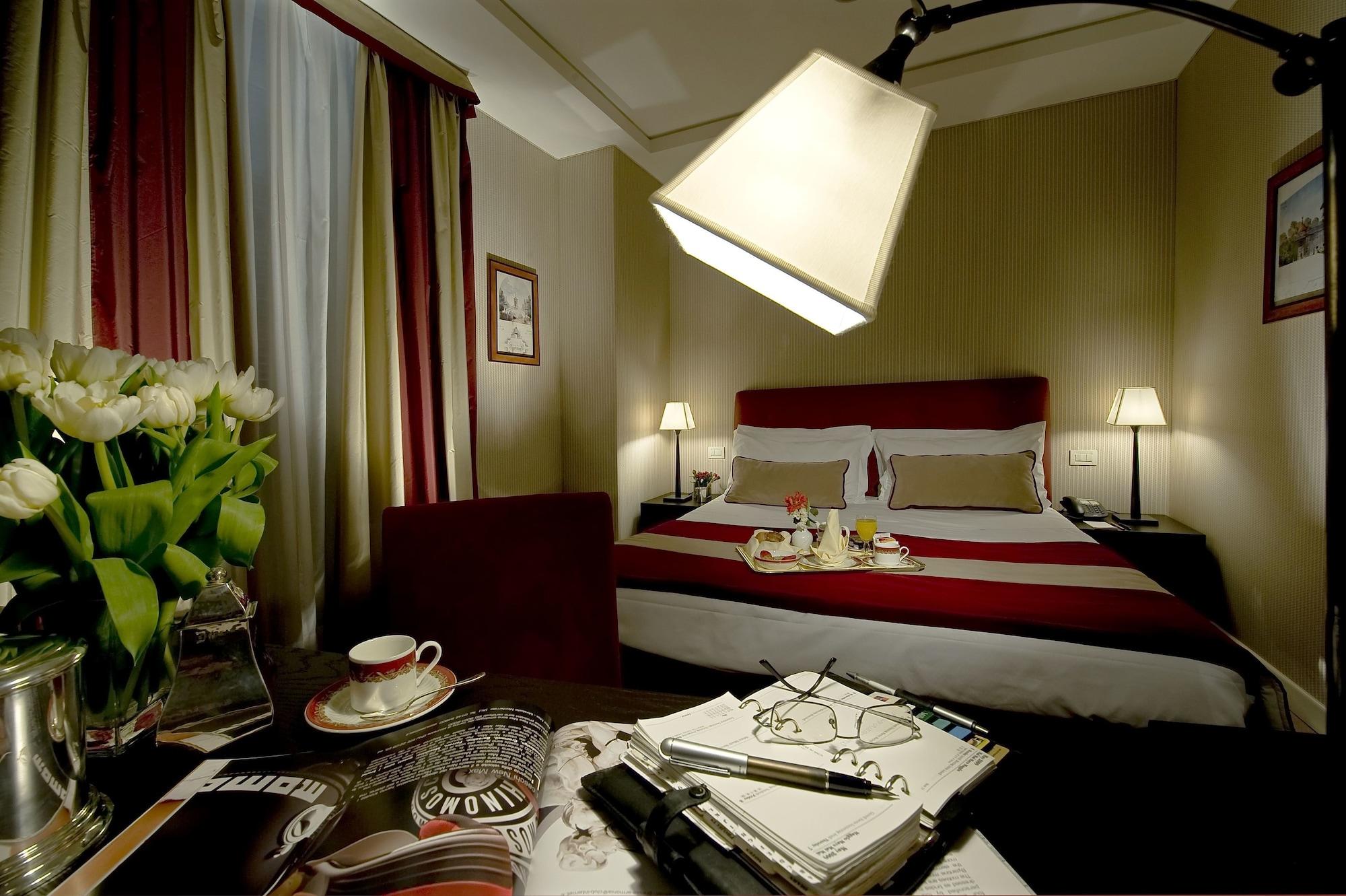 Hotel Dei Borgognoni Rom Værelse billede